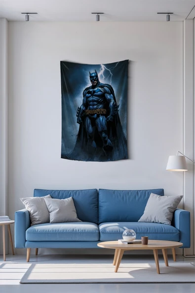 Medi Home The Dark Night Duvar Halısı Duvar Örtüsü - Resim 2