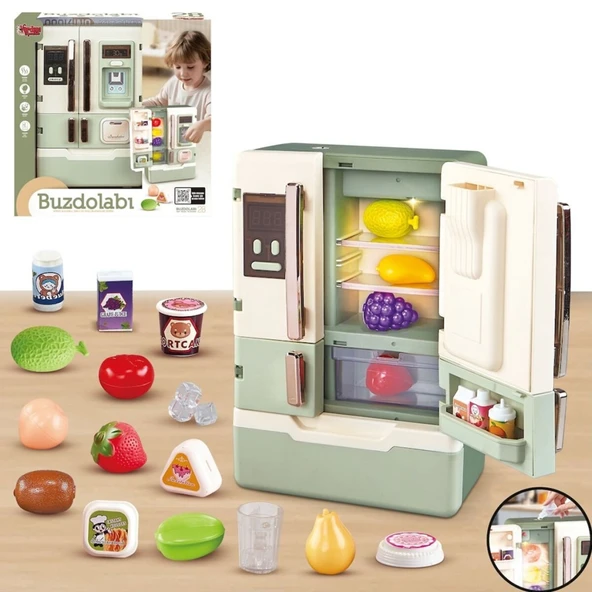 VRD10650 IŞIKLI VE SESLİ AKSESUARLI BUZDOLABI - Resim 3