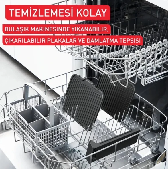 Tefal  SüperGrill 3İn1 Tost Izgara Barbekü Makinesi - Resim 5
