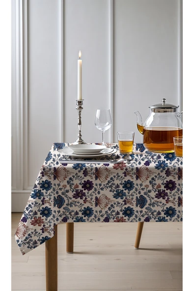 Medi Home Exclusive Series Velvet Kadife Dokulu Dertsiz Masa Örtüsü ürün görseli 1