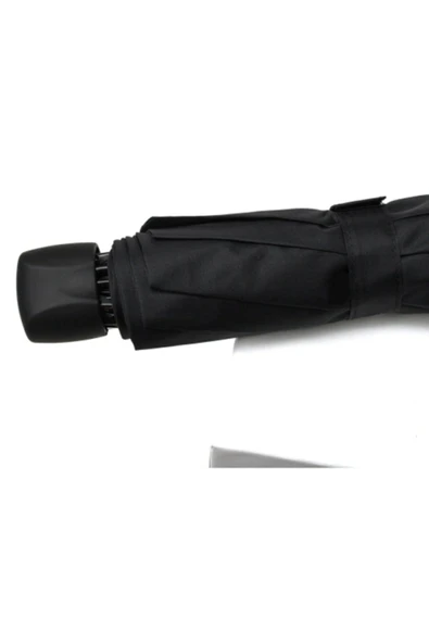 Mini Çanta Boy Bayan Şemsiyesi Sarı Manuel Şemsiye - Resim 3