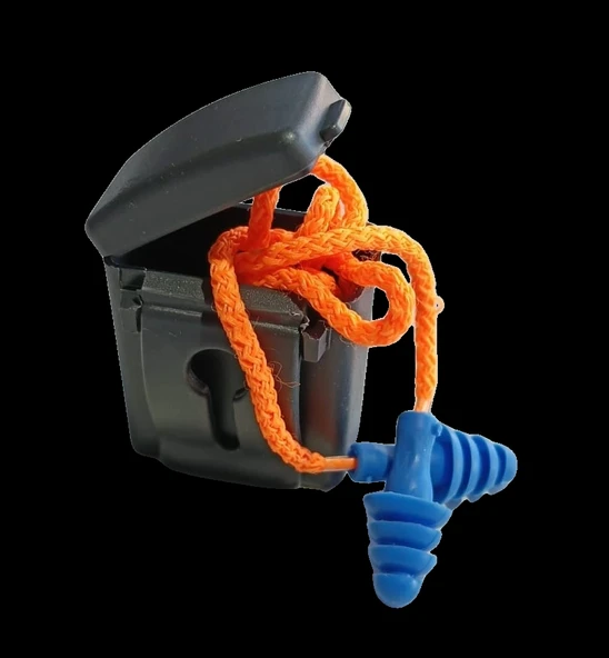 SGS 4 KADEMELİ ULTRA YUMUŞAK POLİMER KULAK TIKACI EAR PLUGS ürün görseli 1