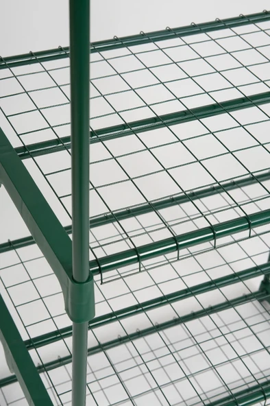 Katlanabilir 4 Katlı Mini Balkon Bahçe Serası - Resim 6