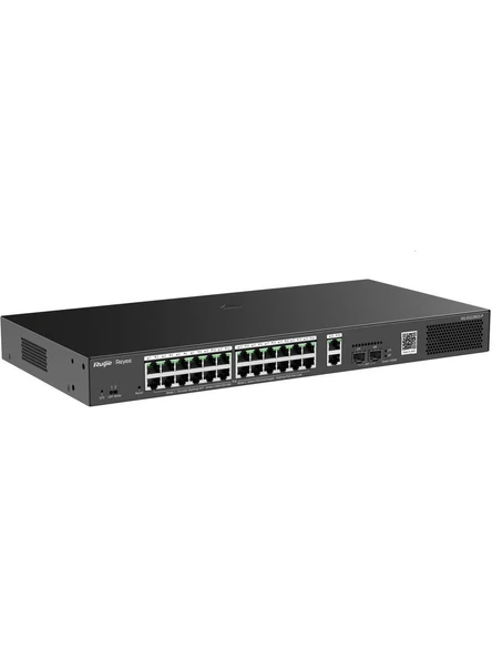 Ruijie Reyee RG-ES228GS-P 24 Port Poe 2 Port Uplink 2 Port SFP Full Gigabit Yönetilebilir 370W PoE Switch ürün görseli 1