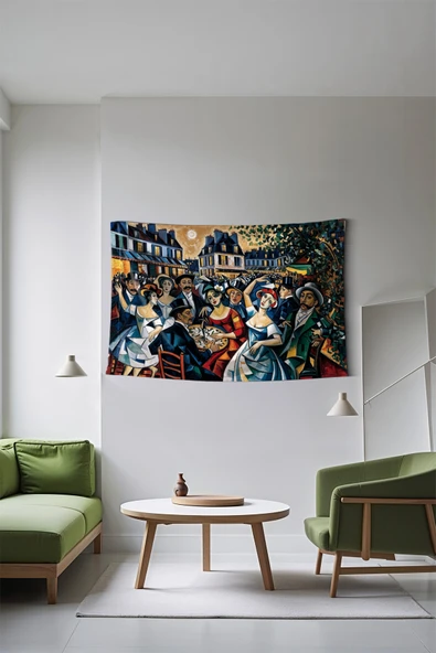 Medi Home Carnival Duvar Halısı Duvar Örtüsü - Resim 2