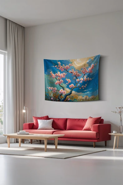 Medi Home Blossom Duvar Halısı Duvar Örtüsü ürün görseli 1