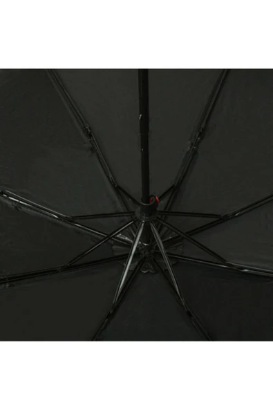 Mini Çanta Boy Bayan Şemsiyesi Sarı Manuel Şemsiye - Resim 6