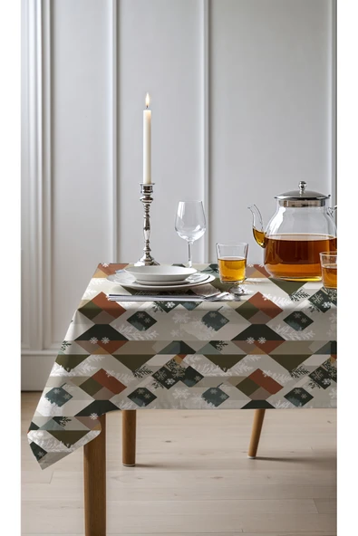 Medi Home Exclusive Series Harmonı Kadife Dokulu Dertsiz Masa Örtüsü ürün görseli 1