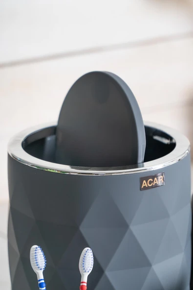 Acar AKR-06468/8 Astoria 5 Parça Banyo Seti - Gri - Resim 4