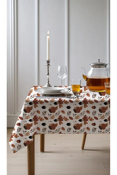 Medi Home Exclusive Series Ray Kadife Dokulu Dertsiz Masa Örtüsü ürün görseli 1