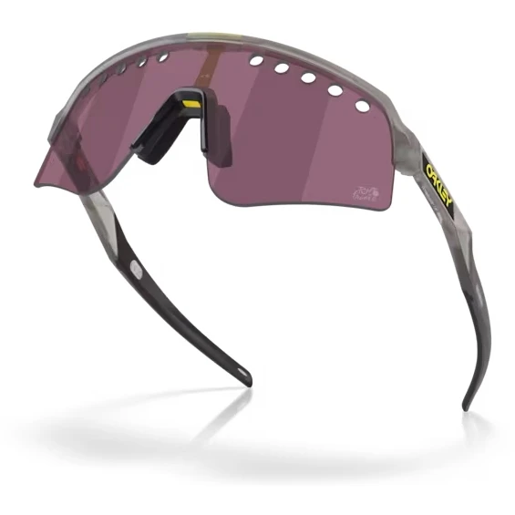Oakley Sutro Lite Sweep Tour De France Özel Seri Güneş Gözlüğü 946532 TDF Matte Grey Ink Prizm Road Black - Resim 6
