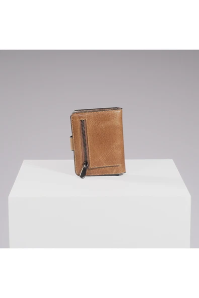 DEERDERİ Thyke Vintage Deri Cüzdan Kartlık - Resim 2