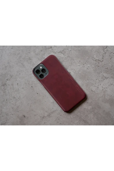 DEERDERİ Juno İphone Hakiki Deri Koruyucu Kılıf Iphone 12/12 Pro - Resim 2