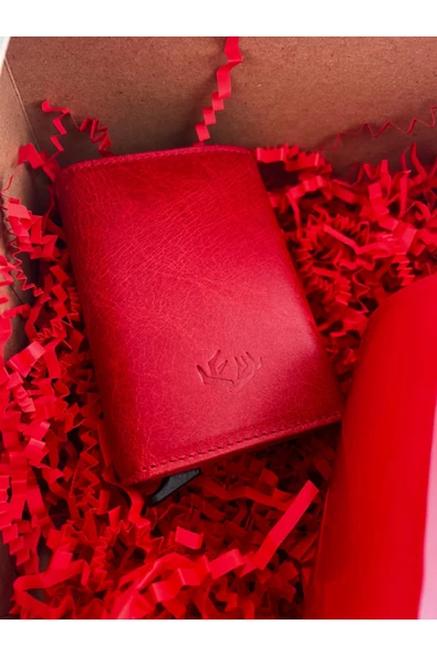 Dörtel Tedarik Hakiki Deri Mekanizmali Cüzdan, Kırmızı Telefon Kılıfı, Seramik Kupa (Kişiye Özel Baskı Yapılabilir) - Resim 3