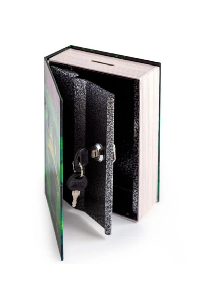 GiFi Kitap Görünümlü Kilitlenebilir Gizli Kasa Harry Potter The Half Blood Prince Melez Prens Lisanslı - Resim 2