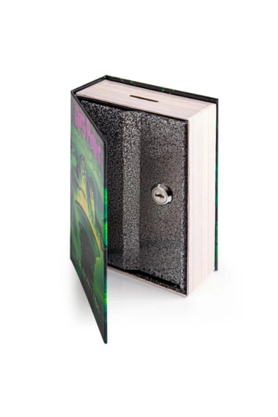 GiFi Kitap Görünümlü Kilitlenebilir Gizli Kasa Harry Potter The Half Blood Prince Melez Prens Lisanslı - Resim 3
