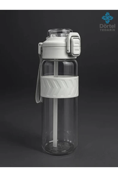 Tohana H2O Kilitli Kapaklı Tritan Suluk 1000 ml BPA İçermez, Sızdırmaz, Dayanıklı Spor ve Günlük Matara ürün görseli 1