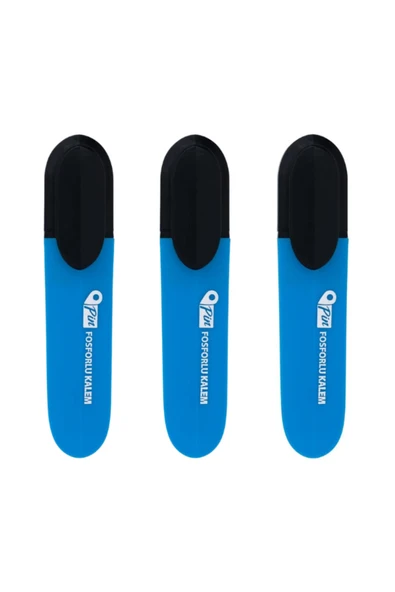 Pin 800 Fosforlu Kalem 3'lü Set ürün görseli 1