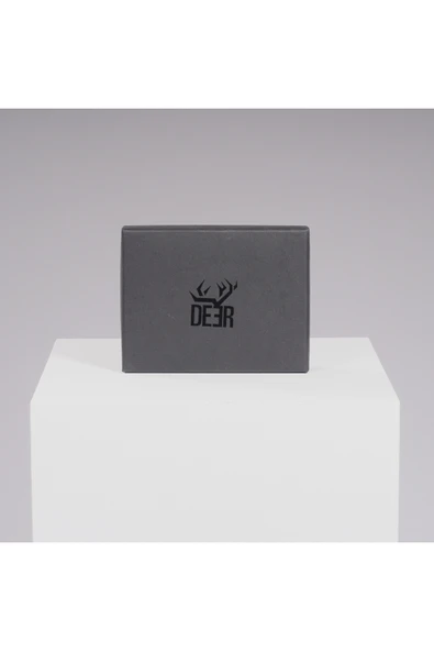 DEERDERİ London Vintage Deri Kartlık - Resim 6