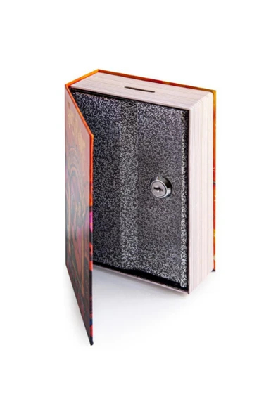 GiFi Kitap Görünümlü Kilitlenebilir Gizli Kasa Harry Potter Sorcerer’s Stone Felsefe Taşı Lisanslı - Resim 4