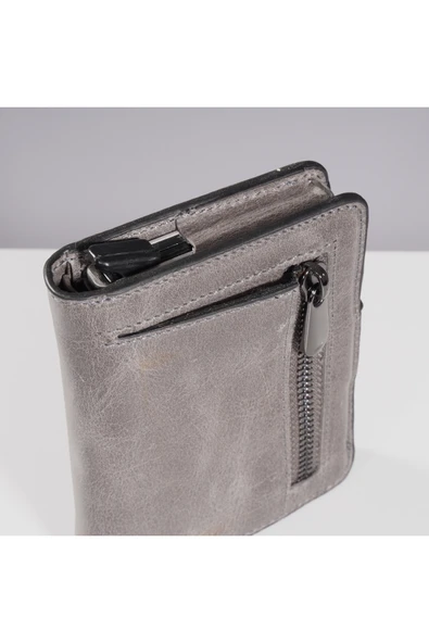 DEERDERİ Thyke Vintage Deri Cüzdan Kartlık - Resim 5