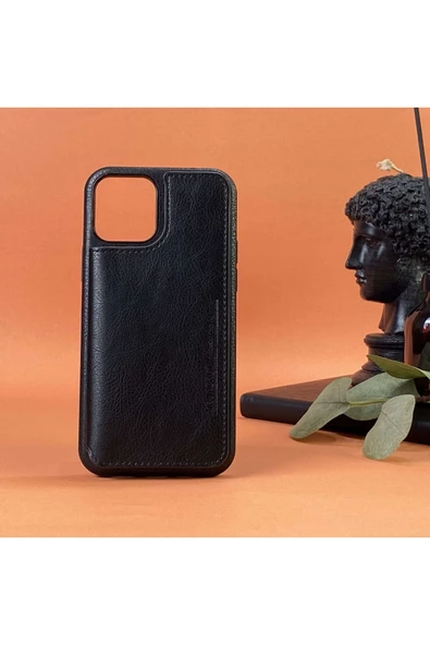 DEERDERİ Helen İphone Hakiki Deri Telefon Kılıfı Uyumlu Iphone 13/14/15 - Resim 2