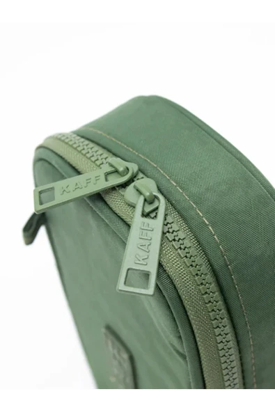 Dörtel Tedarik Krinkıl Kumaş Kalem Kutusu Haki Lastikli Kalem Bölmeli 01110 - Resim 4