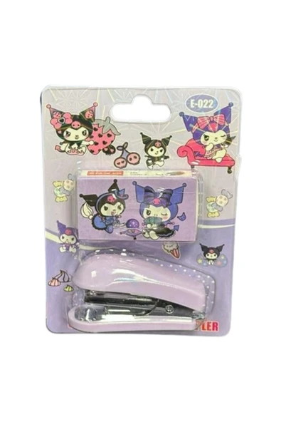 Dörtel Tedarik Sanrio Kuromi Mini Zımba Seti 2'li Mor - Resim 2