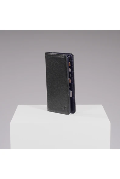 DEERDERİ Hypnos Hakiki Deri Telefon Bölmeli Portföy Cüzdan - Resim 4