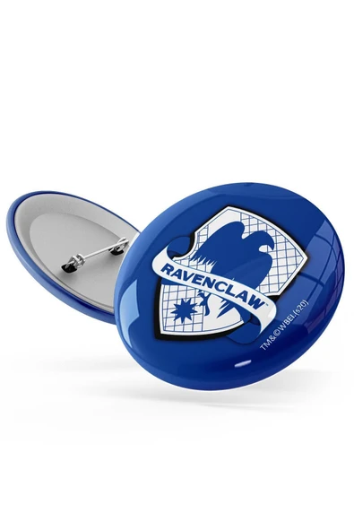 GiFi Rozet & Broş Harry Potter Ravenclaw 4 Adet Warner Bros. Lisanslı - Resim 3