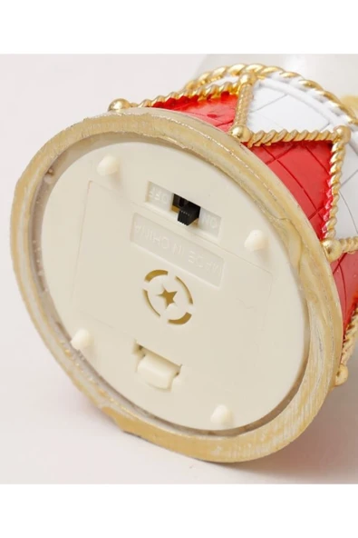 Dörtel Tedarik Parıldayan Beyaz Taçlı Sevimli Kar Küresi Fındıkkıran Yılbaşı Kar Küresi 8 cm 1751 - Resim 8