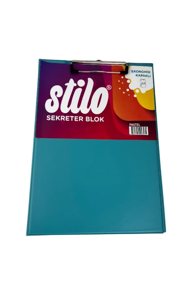 Dörtel Tedarik Stilo Sekreterlik Kapaklı A4 Pastel Renkler Sit-Skr-1222 ürün görseli 1