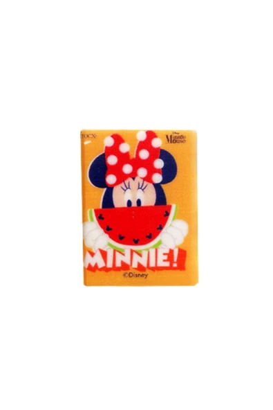 Otto Mınnıe Baskılı Silgi 4'lü Set Sarı, Yeşil, Mavi, Kırmızı 40385 - Resim 5