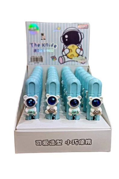 Stilo Ayı Astronot Mini Maket Bıçağı 1 Adet - Resim 5
