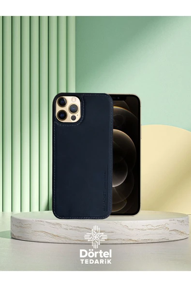 DEERDERİ Juno İphone Hakiki Deri Koruyucu Kılıf Iphone 13 Pro ürün görseli 1