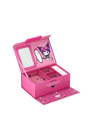 GiFi Kuromi Lisanslı Makyaj Kutu Organizer - Resim 3