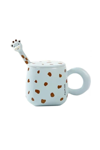 Dörtel Tedarik Zürafa Temalı Seramik Kupa 1966 ürün görseli 1