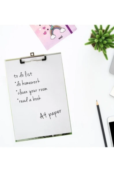 Dörtel Tedarik Be The Wild One Temalı Yeşil Sekreterlik - Resim 6