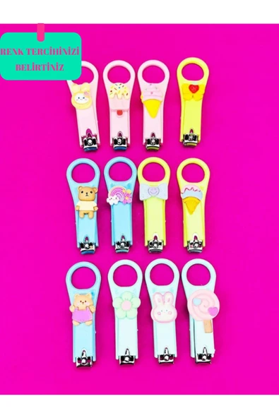 Dörtel Tedarik Sevimli Figürlü Çocuk Tırnak Makası Bebek Tırnak Makası ürün görseli 1