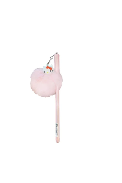Dörtel Tedarik Hello Kity Peluş Tükenmez Kalem - Resim 2