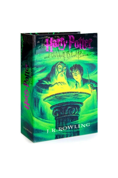 GiFi Kitap Görünümlü Kilitlenebilir Gizli Kasa Harry Potter The Half Blood Prince Melez Prens Lisanslı ürün görseli 1