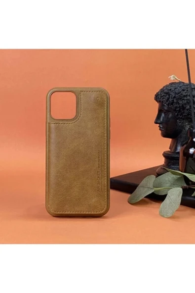 DEERDERİ Helen İphone Hakiki Deri Telefon Kılıfı Iphone 13 Pro Max - Resim 4