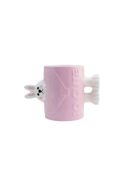 Tohana 3D Ayı Figürlü Seramik Kupa 438 ML - Resim 3