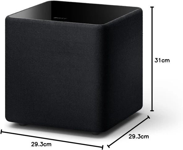 KEF Kube 8 MIE Aktif Subwoofer - Showroom Vitrin Ürünü - Resim 6