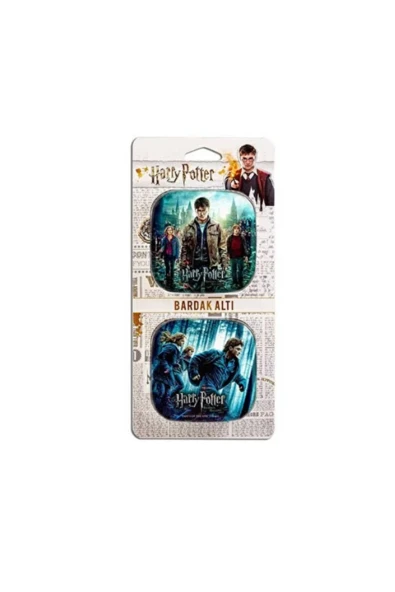 GiFi Harry Potter Lisanslı Bardak Altlığı 2'li Set ürün görseli 1