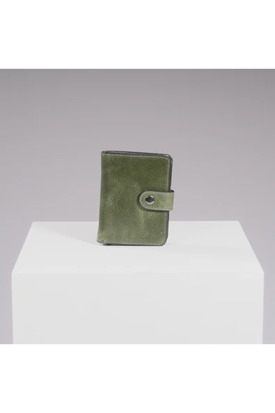 DEERDERİ Thyke Vintage Deri Cüzdan Kartlık ürün görseli 1