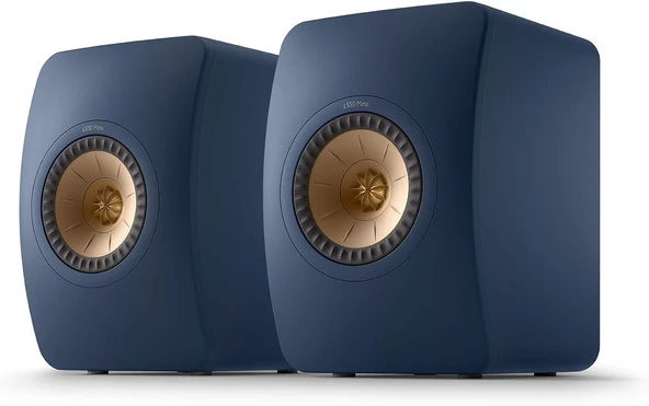 Kef LS50 Meta Hi-Fi Mavi Hoparlör - Showroom Teşhiri ürün görseli 1