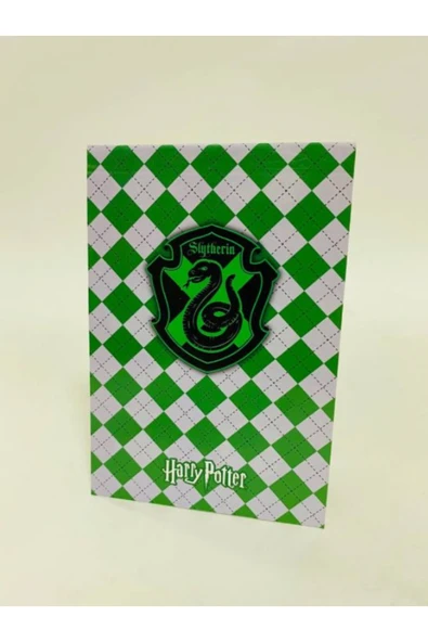 GiFi Harry Potter Lisanslı Slyherin Notepad - Resim 2