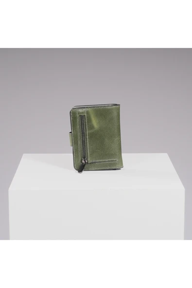 DEERDERİ Thyke Vintage Deri Cüzdan Kartlık - Resim 3