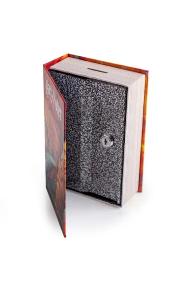 GiFi Kitap Görünümlü Kilitlenebilir Gizli Kasa Harry Potter Chamber of Secrets Sırlar Odası Lisanslı - Resim 3